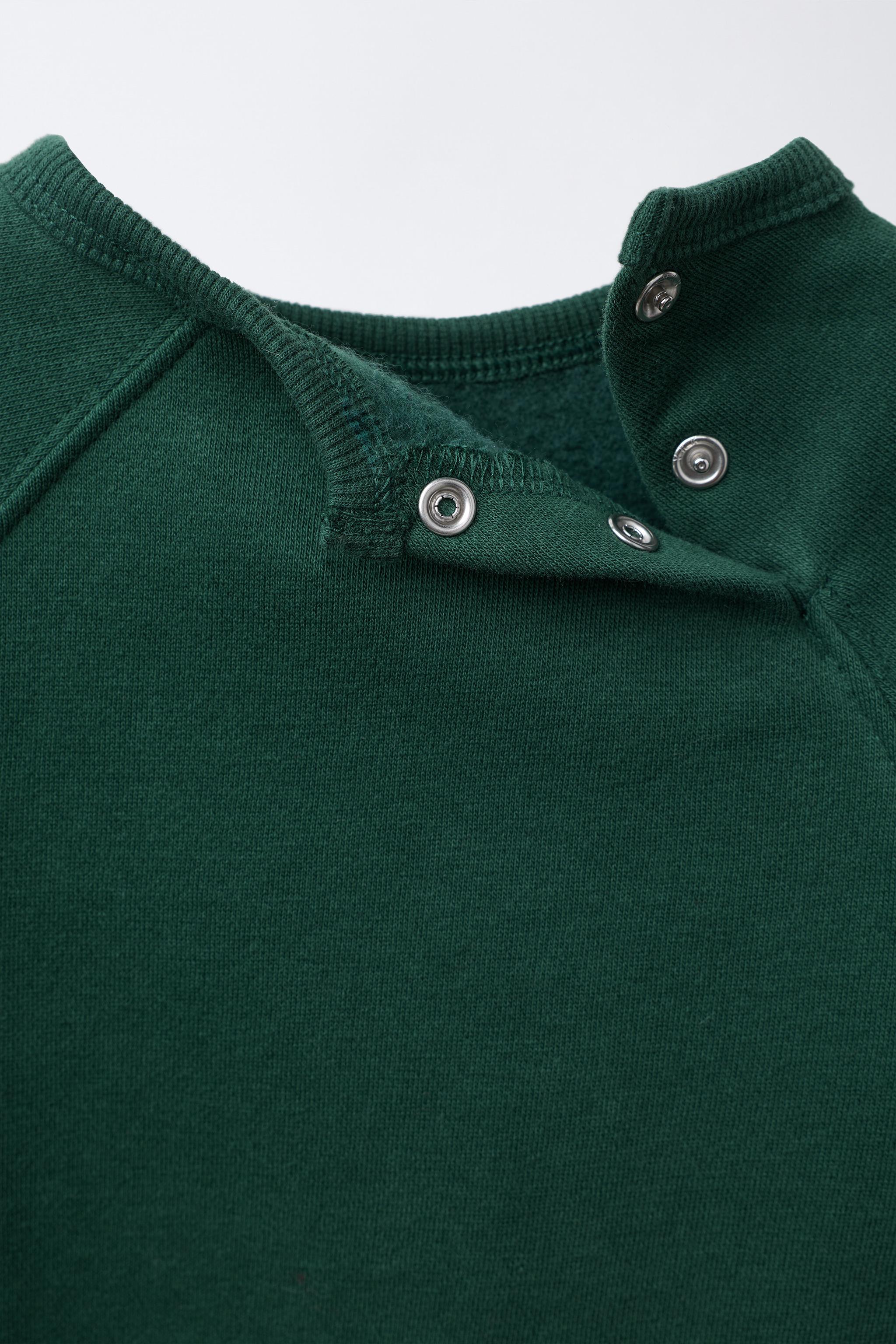 ENSEMBLE SWEAT AVEC PIÈCE EN VELOURS BOUCLÉ ET PANTALON JOGGER